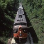 Wicket F7A Diesel #106 Locomotive POSTER 24 X 36 Inches Nice!