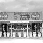 Wilson's Fruit Stand Robstown Texas 1939 POSTER 24 X 18 Inches WALL ART