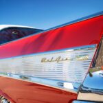 1957 Chevy Bel Air (Tail) POSTER 24 X 36 INCH Nice Wall Art!