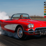 1961 Chevrolet Corvette 4-Speed Dragstrip POSTER 24 X 36 INCH Sweet!