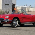 1962 Chevrolet Corvette 327 RED POSTER 24 X 36 INCHES SWEET!