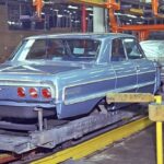 1964 Chevrolet Impala Assembly Line (Rail) POSTER 13 X 19 Inch SWEET!