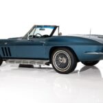 1966 Chevrolet Corvette Corvette Convertible 327 Rear Angle POSTER 24 X 36 INCH