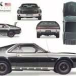 1968 AMC AMX Ad POSTER 24 X 18 INCH SWEET!