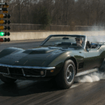 1969 Chevrolet Corvette Convertible Dragstrip POSTER 24 X 36 INCH Sweet!