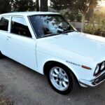 1969 Datsun 510 (White) POSTER 24 X 36 INCH