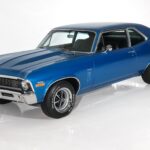 1970 Chevrolet Nova SS 396 Blue (Font Angle) POSTER 24 X 36 INCH SWEET!