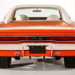 1970 Dodge Charger R/T Orange (Rear) POSTER 24 X 36 INCH Sweet!