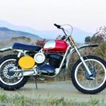 1970 Husqvarna 400 Cross Motorcycle POSTER 24 X 36 INCH Sweet!