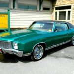 1971 Chevrolet Monte Carlo (Green) POSTER 24 X 36 INCH Beautiful Machine!