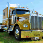 1971 Kenworth W900 Double Eagle Sleeper POSTER 24 X 18 INCHES Big Rig