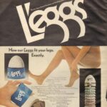 1971 Leggs Stockings and Pantyhose ad POSTER 24 X 18 Inches Nice
