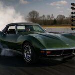 1973 Chevrolet Corvette Convertible Dragstrip POSTER 24 X 36 INCH Sweet!