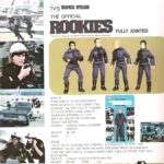 1975 THE ROOKIES Action Figures POSTER 24 X 24 Inches Wall Art