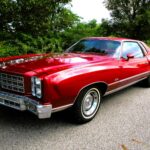 1977 Chevrolet Monte Carlo (Red) POSTER 24 X 36 INCH Beautiful Machine!