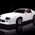 1991 CHEVY CAMARO Z28 WHITE (FRONT ANGLE) POSTER 24 X 36 INCH SWEET!
