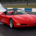 2001 Chevrolet Corvette Z06 Burnout POSTER 24 X 36 INCH SWEET!