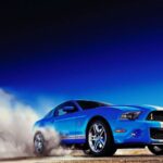 2013 Ford Mustang GT500 (Burnout) POSTER 24 X 36 INCH Looks Sweet!