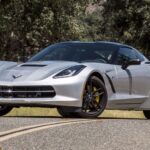 2016 Chevrolet Corvette Coupe Stingray Gray POSTER 24 X 36 INCH