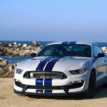 2016 FORD MUSTANG SHELBY GT350 (Beach) POSTER 24 X 36 INCH Looks Awesome!