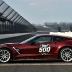 2019 CHEVROLET CORVETTE GRAND SPORT INDY PACE CAR POSTER 24 X 36 INCH NICE!