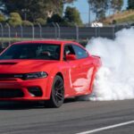 2020 DODGE CHARGER SRT BURNOUT POSTER 24 X 36 INCH BIG TIME SMOKE!