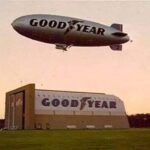 70's GOOD YEAR BLIMP POSTER 24 X 18 Inches Nice!