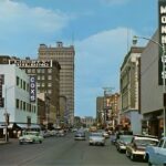 Austin Avenue Waco Texas late 1950s POSTER 24 X 18 Inches NICE! Wall Art