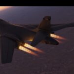 B-1B Lancer (Twilight) POSTER 24 X 36 Inches U.S. Military Aircraft