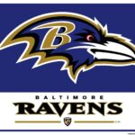 Baltimore Ravens LOGO POSTER 24 X 36 INCH Sweet!