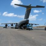 C-17 Globemaster III (Loading Up) POSTER 24 X 36 Inches U.S. Military Aircraft