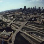 Central Expressway Dallas Texas 1972 POSTER 24 X 18 Inches NICE! Wall Art