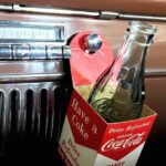 Coca-Cola Handy Bottle Holder 1950s 24 X 18 Inch POSTER Vintage Wall Art