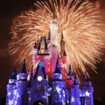 Disneyworld Cinderella Castle Fireworks Spectacular POSTER 24 X 36 Inches
