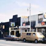 East Sixth Street Austin Texas 1979 POSTER 24 X 18 Inches Wall Art