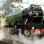 Flying Scotsman Steam Locomotive POSTER 24 X 36 Inches Nice!