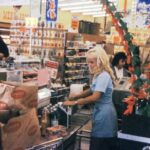 Grocery Shopping Alpha Beta 1972 POSTER 24 X 18 Inches Nice Wall Art!