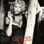 Guess Jeans Ad with Anna Nicole Smith 1992 POSTER 24 X 36 Inches Sweet!