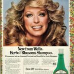 Herbal Blossoms Shampoo Farrah Fawcett 1975 POSTER 24 X 18 Inches Nice Wall Art!