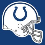 Indianapolis Colts (Helmet) LOGO POSTER 24 X 36 INCH Sweet!