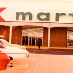 Kmart Parking Lot 1972  POSTER 24 X 18 Inches Nice Wall Art