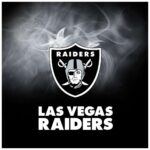 Las Vegas Raiders (Smoke) LOGO POSTER 24 X 36 INCH Sweet!