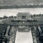 Lincoln Memorial Design & Construction POSTER 24 X 18 Inches Nice Wall Art