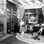 Living Room on the Railroad Tracks, Lithia, Virginia, 1956 POSTER 24 X 24 Inches