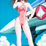 Macross Misa Saluting Bikini POSTER 24 X 18" SWEET!