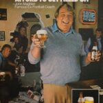 Miller Lite Ad John Madden 1985 POSTER 24 X 18 Inches NICE! Wall Art