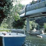 Motor Boat Cruise - Monorail Disneyland POSTER 24" X 18" Vintage!