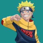 Naruto Uzumaki Casual Clothes POSTER 24 X 18 INCH ANIME AWESOME!