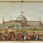 New York Crystal Palace POSTER 24 X 18 Inches NICE!