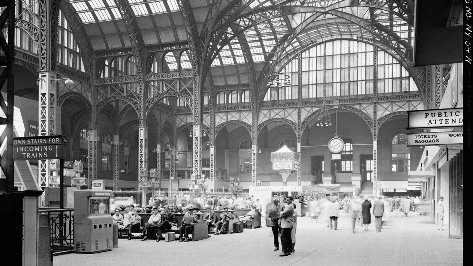 Pennsylvania-Station-New-York-City-POSTER-24-X-18-Inches-Wall-Art-Nice-116355489749 Pennsylvania Station New York City POSTER 24 X 18 Inches Wall Art Nice! - Image 1
